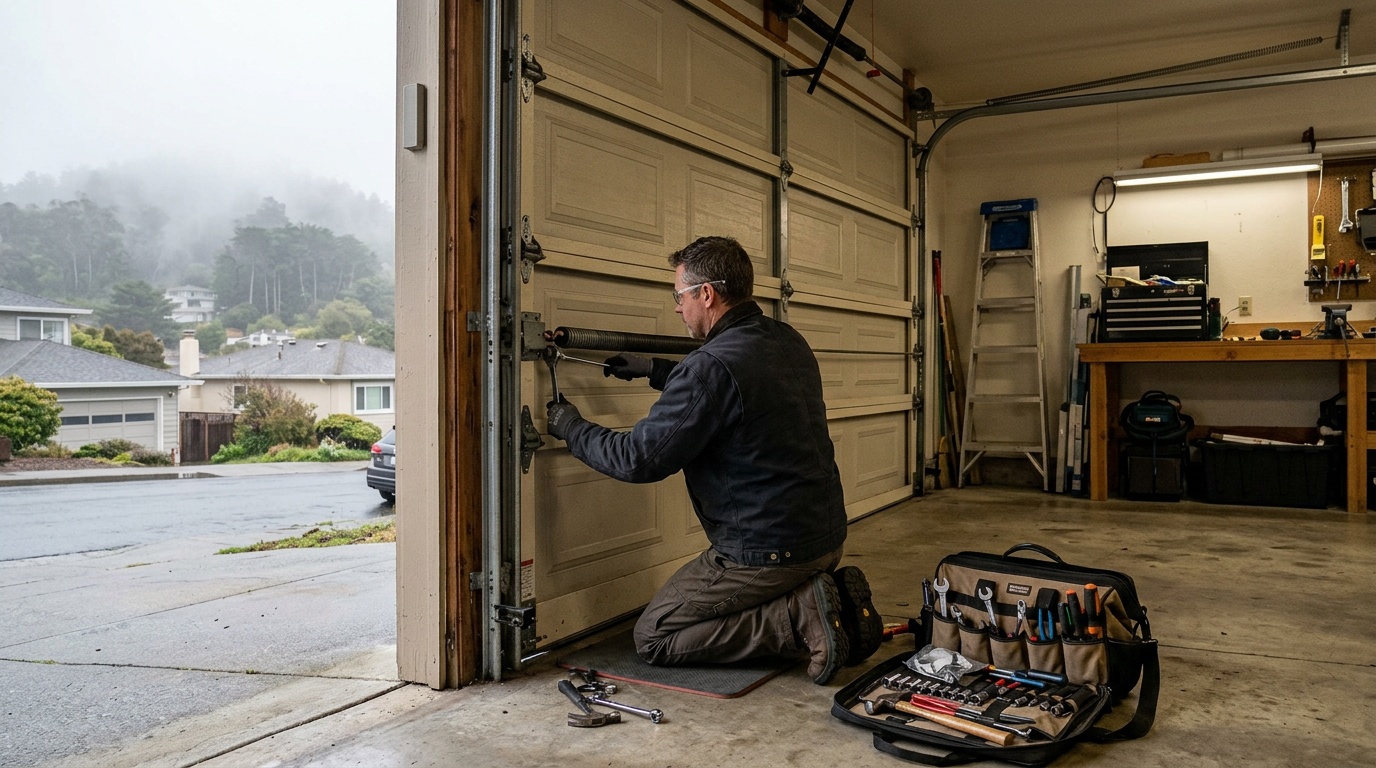 Garage Door Repair in Burlingame