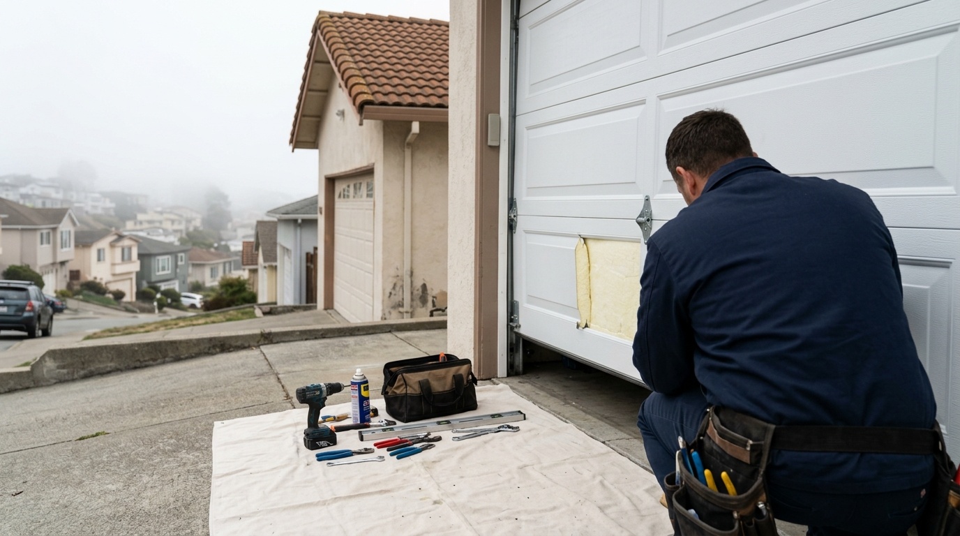 Insulated Garage Doors for Daly City Homes