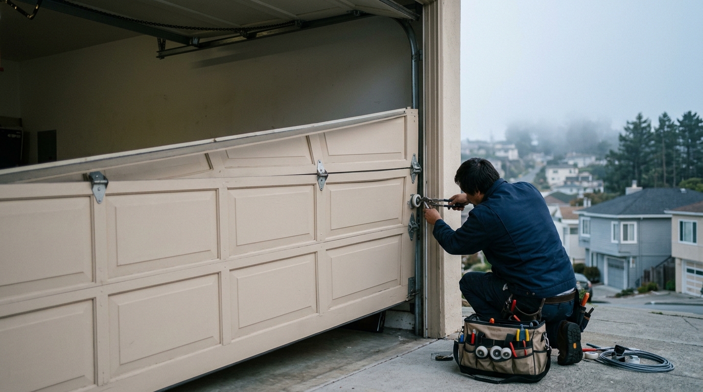 Off-Track Garage Door Repair in Daly City