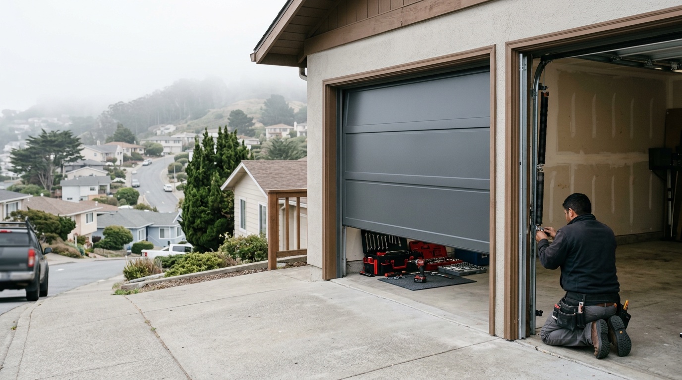 Steel Garage Doors in Daly City