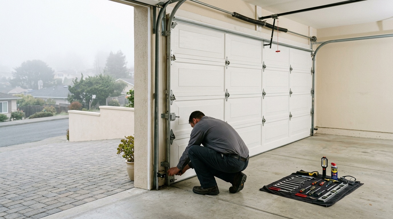 How to Troubleshoot a Stuck Garage Door