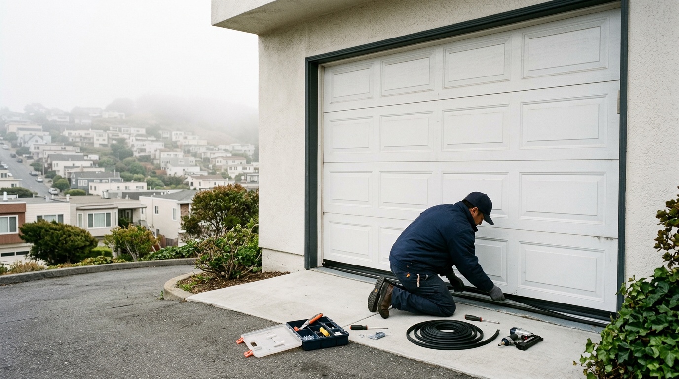 Garage Door Weather Seal Replacement
