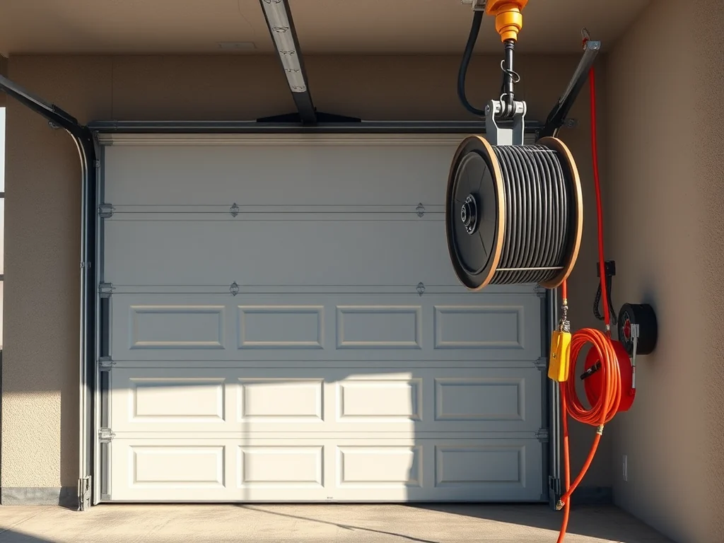 Garage Door Cable Repair editorial image for Daly City garage door service